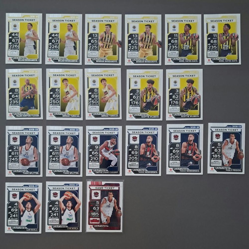 Panini Euroleague Contenders 2025-26 set of 115 cards like new