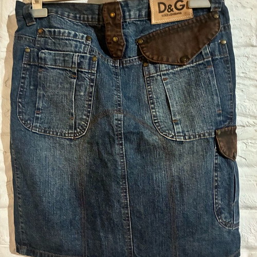 Dolce&Gabbana Denim Vintage skirt used, size L