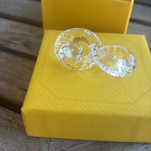 Swarovski crystal infinity new with original box