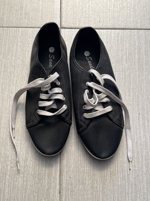 Δερμάτινα sneakers μπλε μεταχειρισμένα, μέγεθος 42