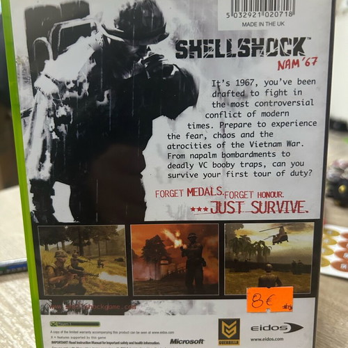 Shellshock Nam 67 Xbox used
