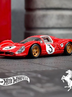 Hot Wheels Elite 64 1967 Ferrari 330 P4 καινούργιο, σφραγισμένο