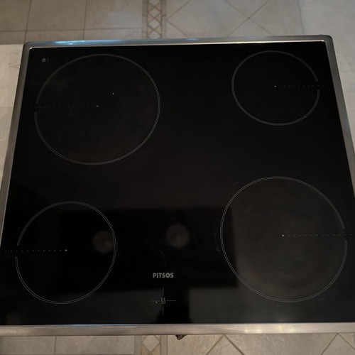 Pitsos ceramic hob used, compatible with Bosch models