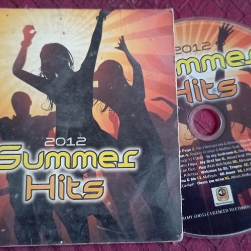 Summer Hits 2012 CD μεταχειρισμένο, pop τραγούδια