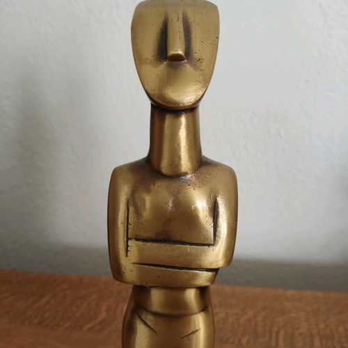Cycladic Stool used, vintage figurine