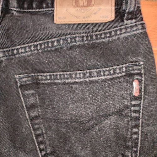 Vintage Weber Jeans Model 709 refurbished, black and gray