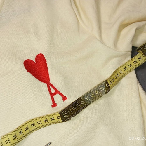 Ami sweatshirt hoodie size M like new, beige