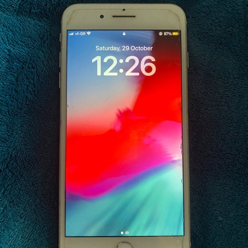 iPhone 8Plus 64GB with 75% battery health without scratches