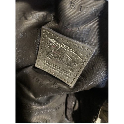 Burberry clutch used, authentic canvas pouch