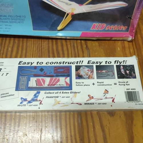 Cirrus PC‑04 Plusz and Estes Light Glider model kits new