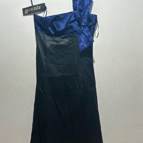 Ysatis formal dress new, black and purple, size S