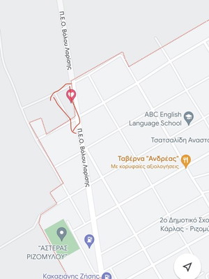 Οικόπεδο 1000 τμ γωνιακό σε οικιστική ζώνη Ριζόμυλος