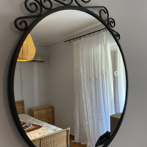 IKEA round mirror like new