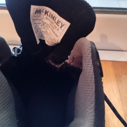 Mc Kinley hiking boots used, size 37, with wear