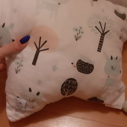 Children's pillows, star and moon shapes, I Am Unicorn