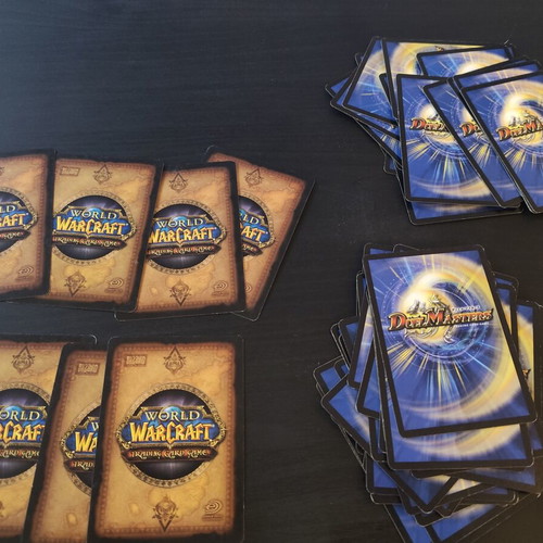 Vintage Duel Masters card collection (45 pcs) + 7 World of Warcraft TCG cards