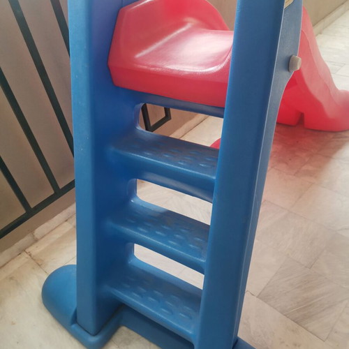 Little Tikes large slide used, blue and red