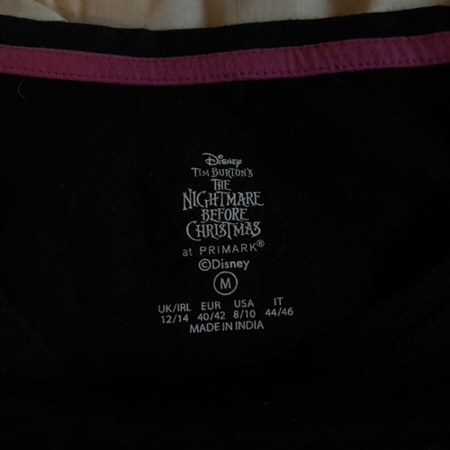 The Nightmare Before Christmas 30th Anniversary Graphic T-Shirt Size M like new