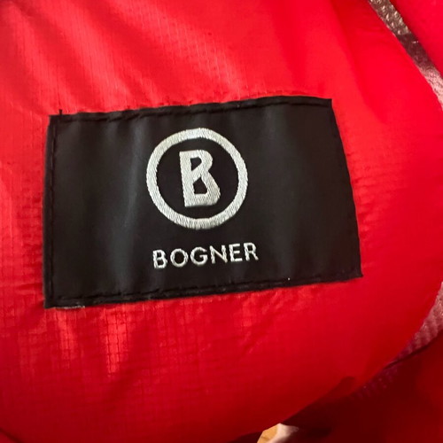 Bogner Savena Gilet women's stretch vest like new, size EU42 US12, red and pink