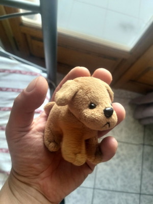 Small plush dog like new
