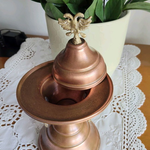 Decorative incense burner copper like new