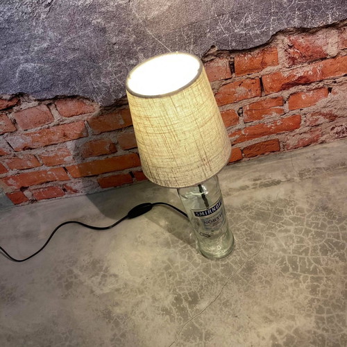 Desk lamp made from Smirnoff ice vodka bottle new
