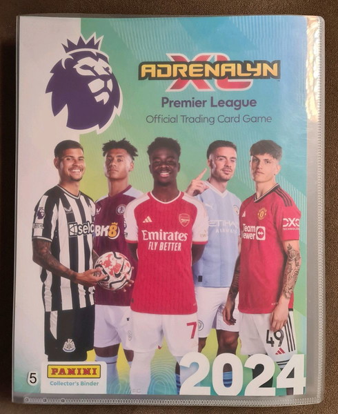Premier League 2024 Adrenalyn XL.Panini.  Binder with 444/468 cards! 95%complete.