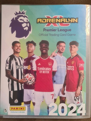 Premier League 2024 Adrenalyn XL Panini άλμπουμ με 444 κάρτες καινούριο