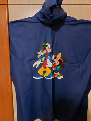 Children's waterproof raincoat unused, blue