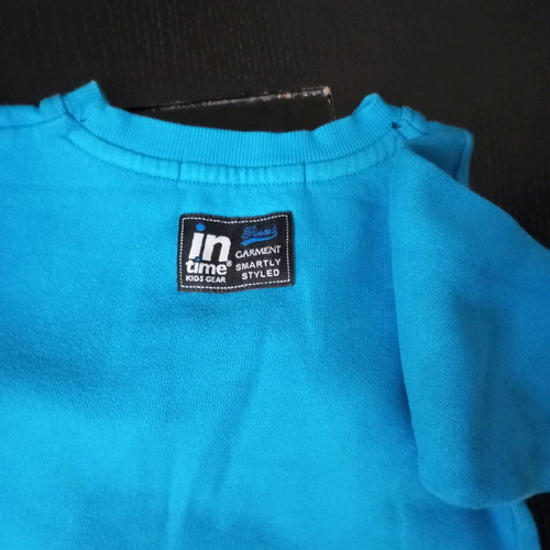 In Time cotton tracksuit for 9-month baby like new