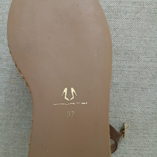 Mourtzi espadrille sandals new, size 37