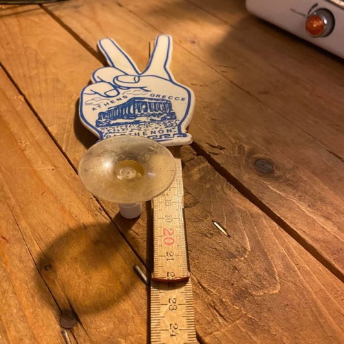 Vintage accessory for rear windshield like new
