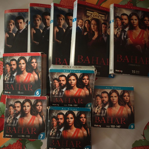 Bahar Turkish TV series complete DVD set, 168 discs