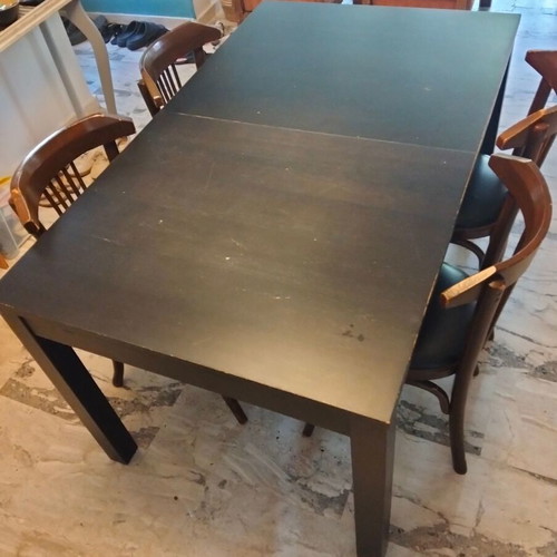 IKEA BJURSTA extendable dining table used