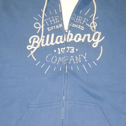 Billabong jacket like new, blue, size L