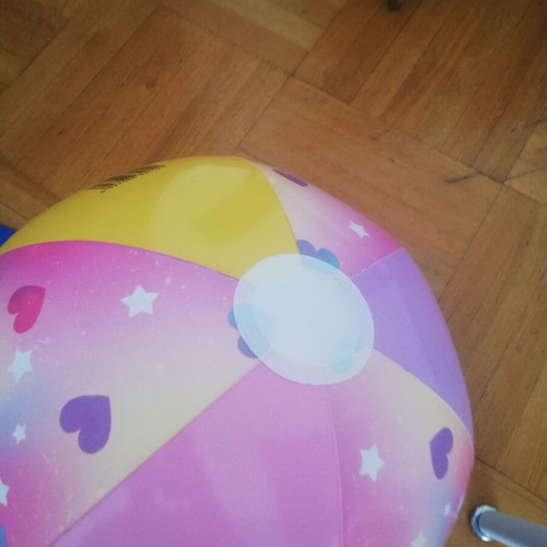Unicorn beach ball like new, 108-109 cm, water resistant