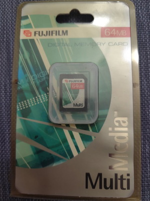 Fujifilm MultiMediaCard MMC 64MB new, sealed