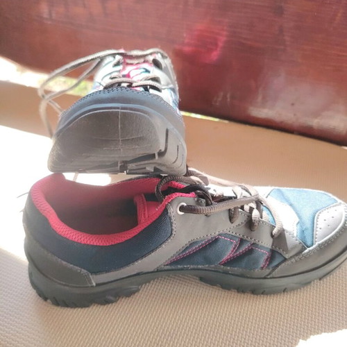 Decathlon Quechua sneakers like new, women's sport shoes size 38, blue and pink