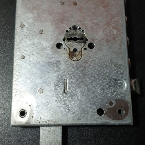 Securemme armored door lock used, series 25 with gear mechanism