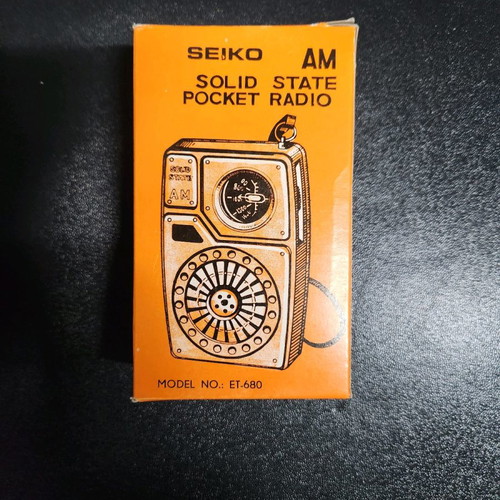 Seiko vintage radio new