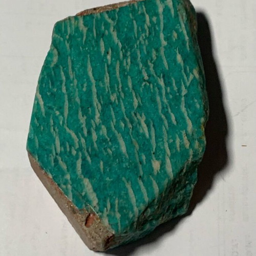 Amazonite used from Russia as shown