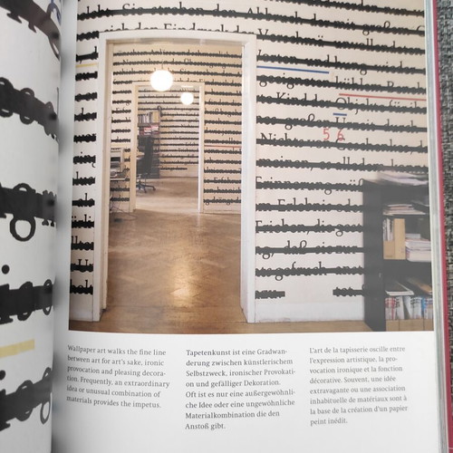 Wallpaper by Joachim Fischer like new, trilingual edition