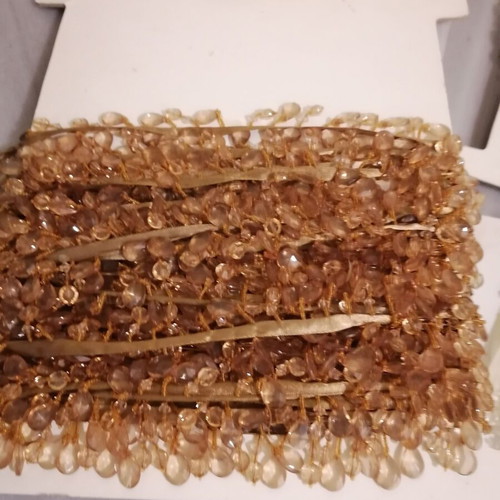 Decorative plastic stones new, 47 meters total length