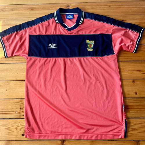 Umbro Scotland 1999/00 Away Jersey size L like new