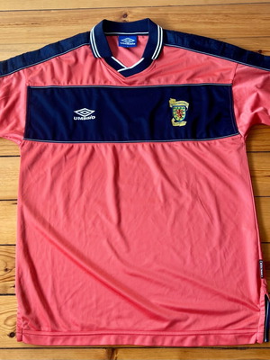 Umbro Scotland 1999/00 Away Jersey size L like new