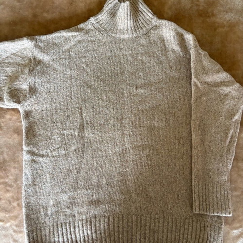 Zara knitted sweater new without tags, size M, beige brown