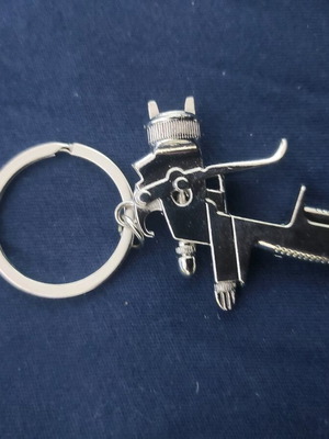 Keychain new silver