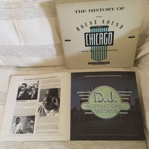 The History Of The House Sound Of Chicago συλλεκτικό βινύλιο σε άριστη κατάσταση