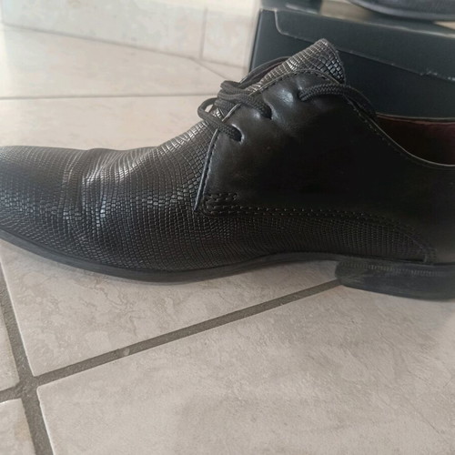Nikolas black formal shoes size 42 like new
