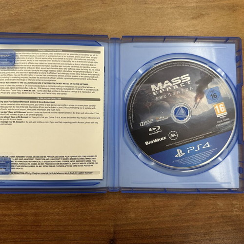 Mass Effect: Andromeda PS4 game used